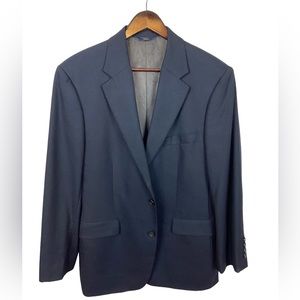 Brooks Brothers Men's 42R 346 Navy Wool Blazer